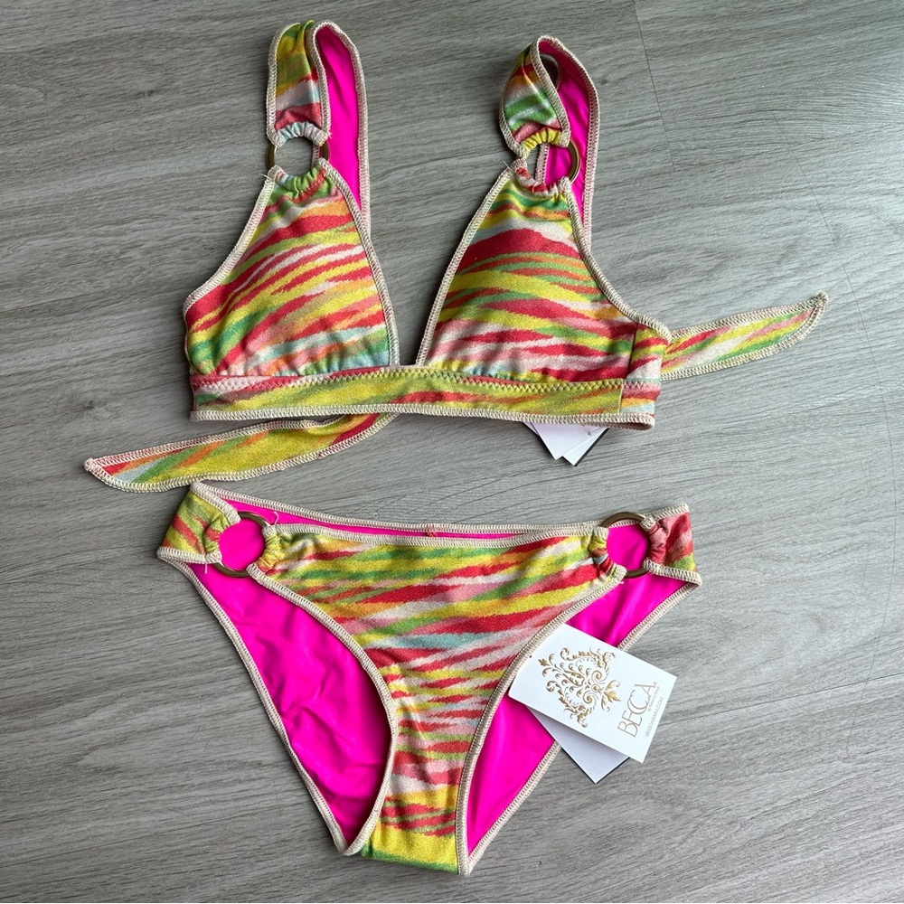 Becca Multi Color Glitter Swimsuit